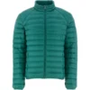 Chaqueta Jott de plumas pato Hombre sin capucha MAT 239 BASIC Justoverthetop Color vert fonce