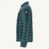 Chaqueta Jott de plumas pato Hombre sin capucha MAT 203 BASIC Justoverthetop Color verde oscuro