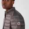 Chaqueta Jott de plumas pato Hombre sin capucha MAT 504 BASIC Justoverthetop Color anthracite -gris