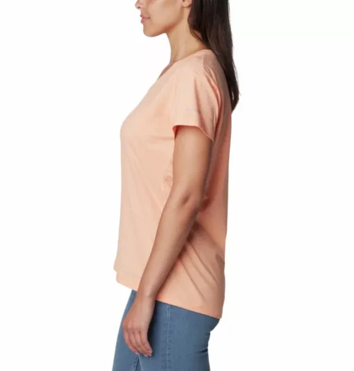 Camiseta COLUMBIA manga corta para mujer sun trek™ Ref. 1940543812 rosa salmón
