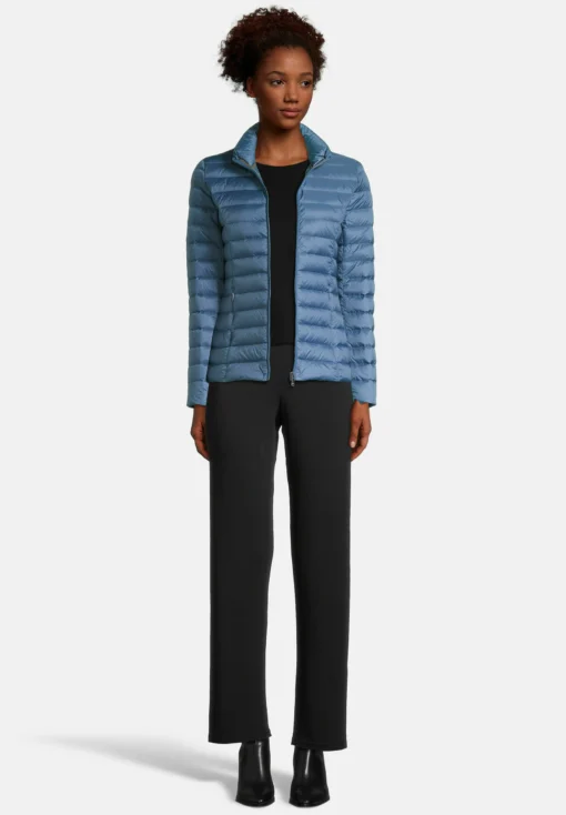 Chaqueta Jott pluma de pato Mujer 140 blue jean CHA BASIC Justoverthetop Color azul tejano