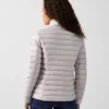 Chaqueta Jott pluma de pato Mujer 50F ICE GREY CHA BASIC Justoverthetop Color gris claro