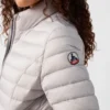 Chaqueta Jott pluma de pato Mujer 50F ICE GREY CHA BASIC Justoverthetop Color gris claro