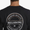 Camiseta BILLABONG para hombre manga larga ROTOR LS ref-ABYZT02487(BLK) negro