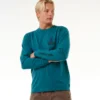Camiseta Hombre RIP CURL manga larga SURF REVIVAL HOFFMAN ref-0K2MTE Azul petróleo