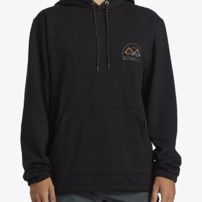 Sudadera de hombre BILLABONG con capucha COMPASS PULLOVER Ref. ABYSF00133 negro