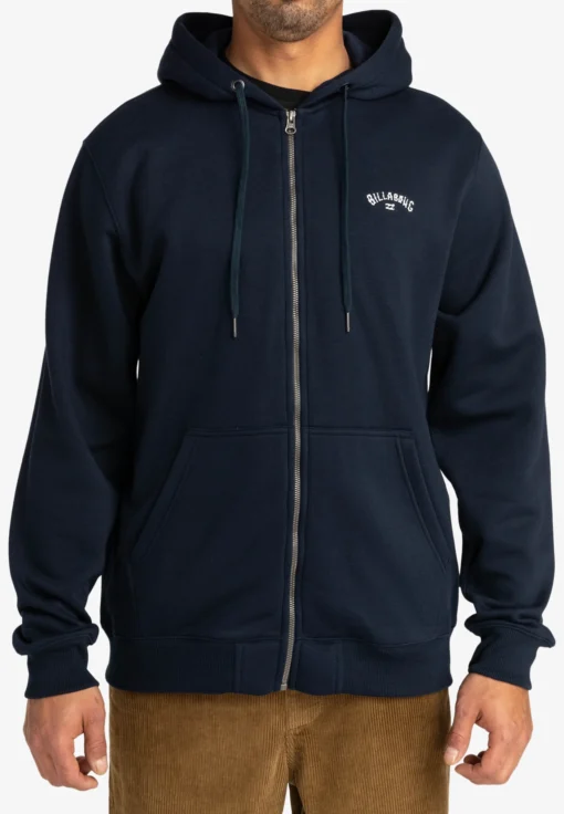 Sudadera BILLABONG casual con capucha y cremallera para Hombre ARCH ZH Ref. EBYFT00108 azul marino