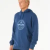 Sudadera de hombre RIP CURL con capucha STAPLER HOOD Ref. 06NMFL azul y gris