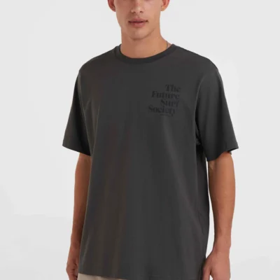 Camiseta O´NEILL manga corta FUTURE SURF SOCIETY Ref-2850164 casual wear men-RAVEN-gris oscuro