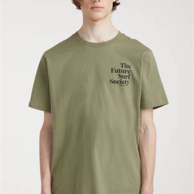 Camiseta O´NEILL manga corta FUTURE SURF SOCIETY Ref-2850164 casual wear men-DEEP LICHEN GREEN -kaki