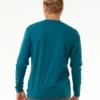 Camiseta Hombre RIP CURL manga larga SURF REVIVAL HOFFMAN ref-0K2MTE Azul petróleo