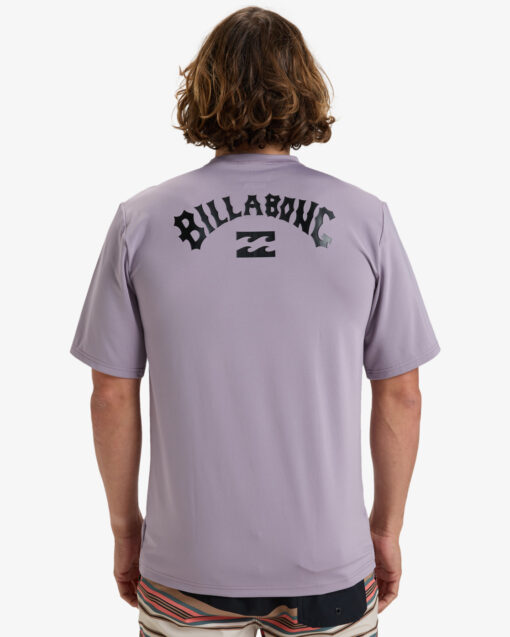Camiseta BILLABONG para hombre manga corta ARCHWAVE SS WW ref-ABYZT01707 purple-violeta