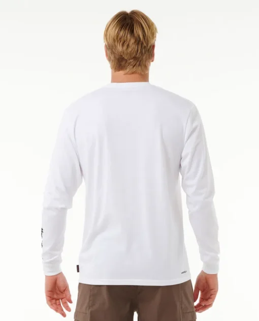 Camiseta Hombre RIP CURL manga larga SURF REVIVAL HOFFMAN ref-0K2MTE blanco