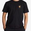 Camiseta BILLABONG para hombre manga corta BASH SS ref-ABYZT01481 negro con dibujo en la espalda