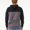 Sudadera de hombre RIP CURL con capucha SURF REVIVAL HOOD Ref. 062MFL gris y negro