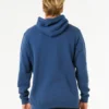 Sudadera de hombre RIP CURL con capucha STAPLER HOOD Ref. 06NMFL azul y gris