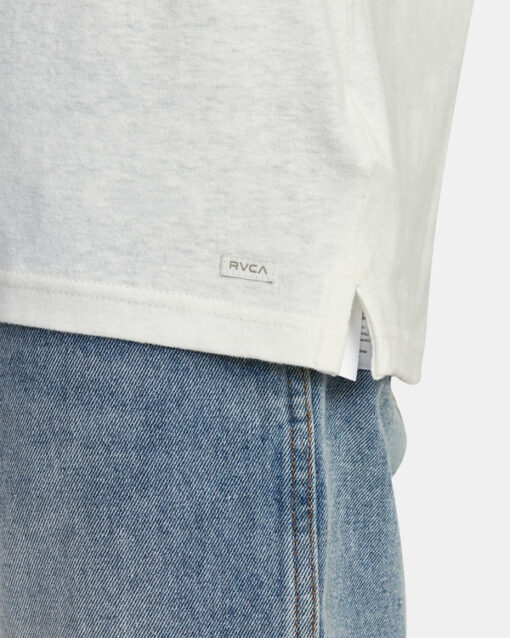 Camiseta Hombre RVCA manga corta t-shirt HI GRADE HEMP SS Ref. AVYKT00275 natural-blanco roto
