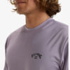 Camiseta BILLABONG para hombre manga corta ARCHWAVE SS WW ref-ABYZT01707 purple-violeta