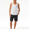 Camiseta RIP CURL hombre tirantes TRADITIONS TANK Ref. 0F9MTE tropical white -blanca