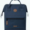 MOCHILA -BOLSO CABAIA REYKJAVIK ref-BAGS21 ADVENTURER-TWO POQUETS navy-azul marino