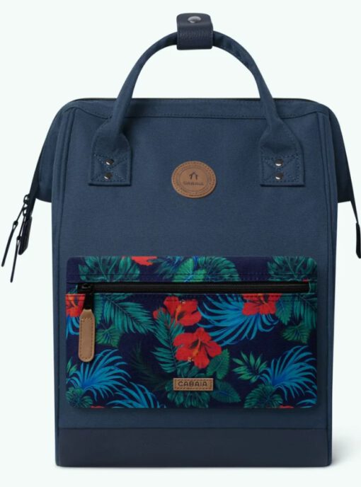 MOCHILA -BOLSO CABAIA REYKJAVIK ref-BAGS21ADVENTURER TWO POCKETS NAVY-azul marino