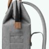 MOCHILA -BOLSO CABAIA NEW YORK ref-BAGS21adventurer TWO POCKETS GREY MELANGED-gris claro