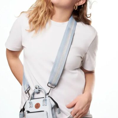 BOLSO CABAIA BANDOLERA NANO PAROS ref-CAB967KANT-BABY BLUE ONE POCKETS azul cielo