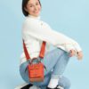 BOLSO CABAIA BANDOLERA NANO BOGOTA ref-CAB792WXUK-ONE POCKETS terracota