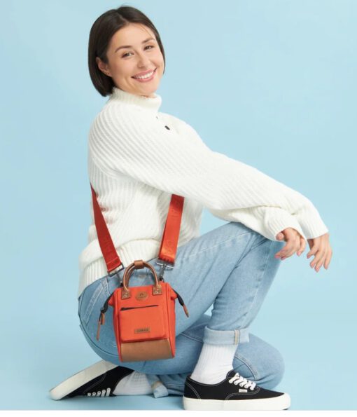 BOLSO CABAIA BANDOLERA NANO BOGOTA ref-CAB792WXUK-ONE POCKETS terracota