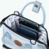BOLSO CABAIA BANDOLERA NANO PAROS ref-CAB967KANT-BABY BLUE ONE POCKETS azul cielo