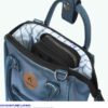 BOLSO CABAIA BANDOLERA MINI LARISSA ref-CAB723AZZD-ONE POCKETS NAVY IRIDESCENT-azul brillante