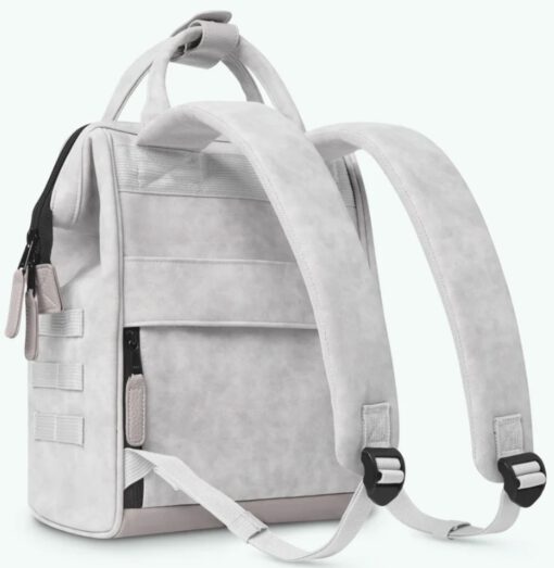 MOCHILA -BOLSO CABAIA REIMS ref-CAB274MUQF -TWO POCKETS LIGHT PURPLE-gris claro