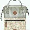 MOCHILA -BOLSO CABAIA RIVERDALE ref-CAB674CKVR TWO POCKETS GREEN IRIDESCENT-verde brillante