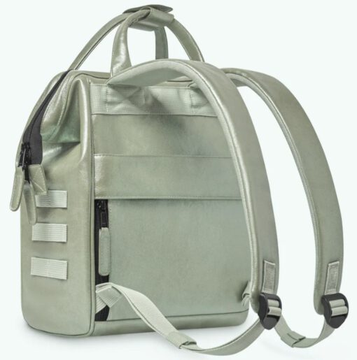MOCHILA -BOLSO CABAIA RIVERDALE ref-CAB674CKVR TWO POCKETS GREEN IRIDESCENT-verde brillante