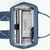 MOCHILA -BOLSO CABAIA LARISSA ref-CAB373AMTN -TWO POCKETS NAVY IRIDESCENT-azul brillante