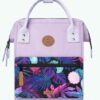 MOCHILA -BOLSO CABAIA JAIPUR ref-BAGS21 ADVENTURER TWO POCKETS LILAC-lila