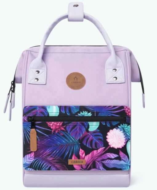 MOCHILA -BOLSO CABAIA JAIPUR ref-BAGS21 ADVENTURER TWO POCKETS LILAC-lila