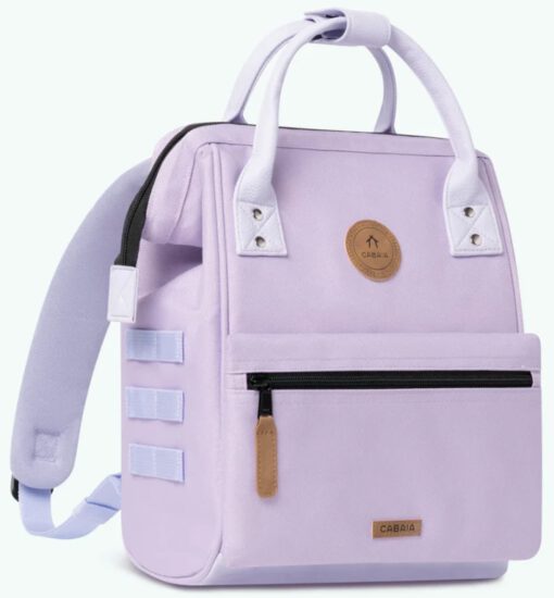 MOCHILA -BOLSO CABAIA JAIPUR ref-BAGS21 ADVENTURER TWO POCKETS LILAC-lila