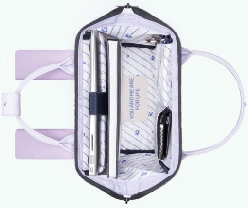 MOCHILA -BOLSO CABAIA JAIPUR ref-BAGS21 ADVENTURER TWO POCKETS LILAC-lila