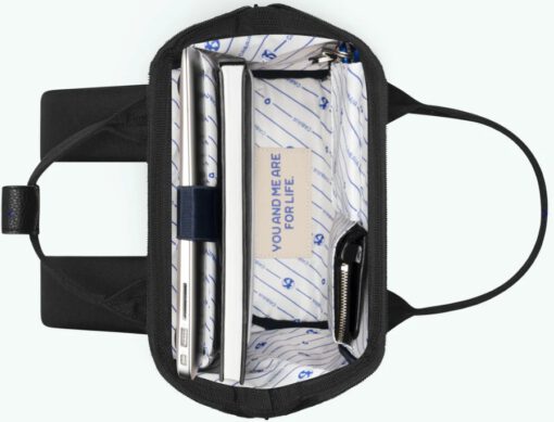 MOCHILA -BOLSO CABAIA BERLIN ref-BAGS21 ADVENTURER TWO POCKETS BLACK-Negro