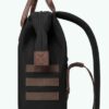 MOCHILA -BOLSO CABAIA MANAGUA ref-CAB923KRCR TWO POCKETS BLACK-negro