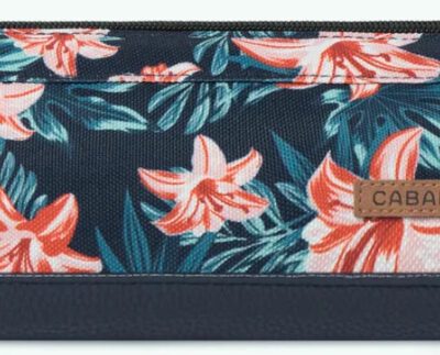 Estuche CABAIA SAN PETRONIO ref-CAB226VAPP NAVY estampado de flores