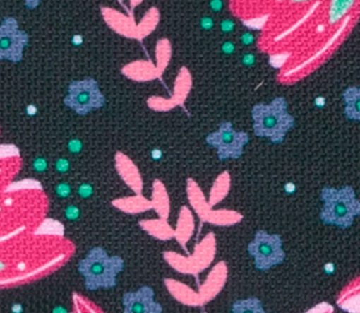 BOLSILLO LATERAL CABAIA GROTTA VERDE ref-CAB293PFFZ MULTICO NAVY flores rosas