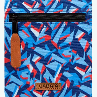 BOLSILLO LATERAL CABAIA PLAZA DE DOLORES ref-CAP679UDDF BLUE-Azul claro estampado