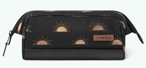 Estuche CABAIA AVENUE DE LA MER ref-CAB427FWCH BLACK-negro y dorado