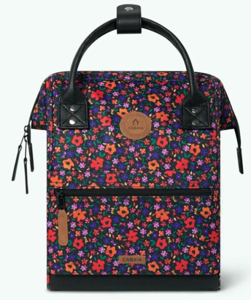 MOCHILA -BOLSO CABAIA MAUPITI ref-CAB324RVPJ TWO POCKETS MULTI CO Flores de colores