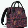 MOCHILA -BOLSO CABAIA MAUPITI ref-CAB324RVPJ TWO POCKETS MULTI CO Flores de colores