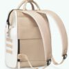 MOCHILA -BOLSO CABAIA ARCACHON ref-CAB637HCPQ-TWO POQUETS Tonos beige
