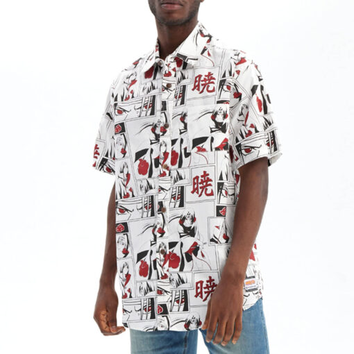 Camisa HYDROPONIC Manga corta Hombre MARINE REF-24040 NA ITACHI SH-estampada dibujos
