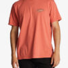 Camiseta BILLABONG para hombre manga corta (DARK CORAL) SS WW ref-ABYZT01707 Rosa coral